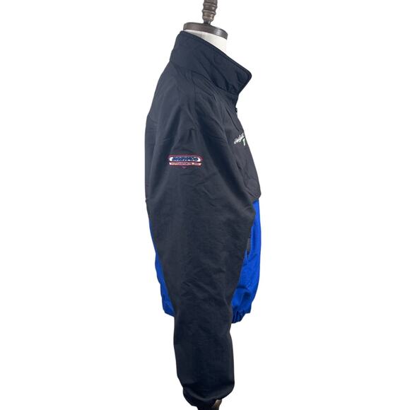 Vintage 80s Swingster Zip Up Jacket Kevin Grubb 37 Sz M Timber Wolf Racing USA - Picture 4 of 11